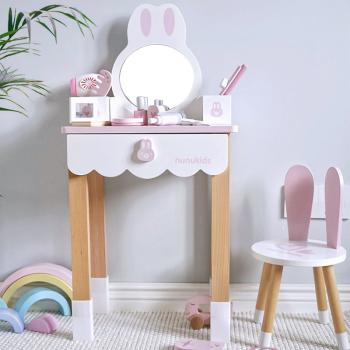 360Home weiß pink  Hasen Ohre Bunny ears Schminktisch